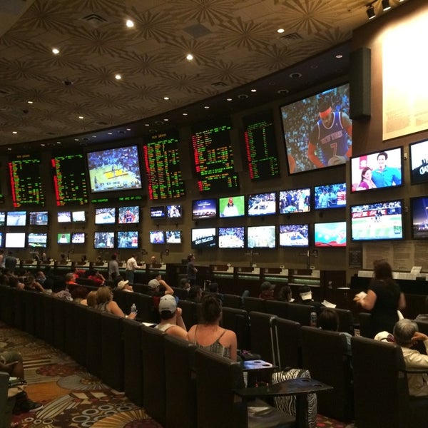 Photo taken at Race &amp; Sports Book by Patrick H. on 4/11/2014