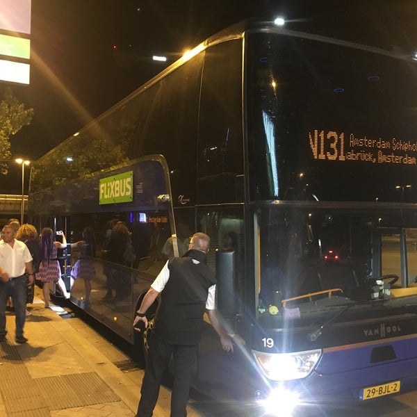 Flixbus Haltestelle Bus Station In Berlin