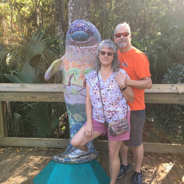 Blue Springs Swimming Dock Hot Spring in Orange City