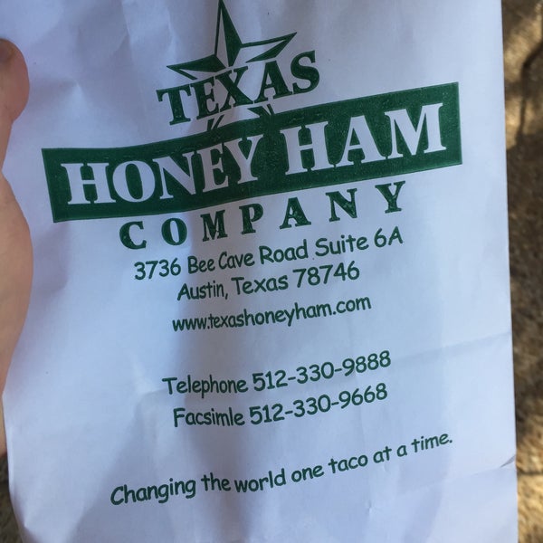 Das Foto wurde bei Texas Honey Ham Company von Will F. am 11/19/2015 aufgenommen