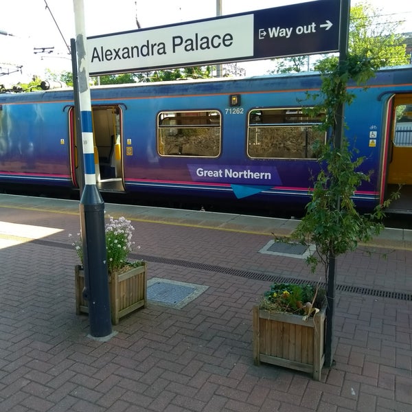 Alexandra Palace Railway Station (AAP) Wood Green, Greater London