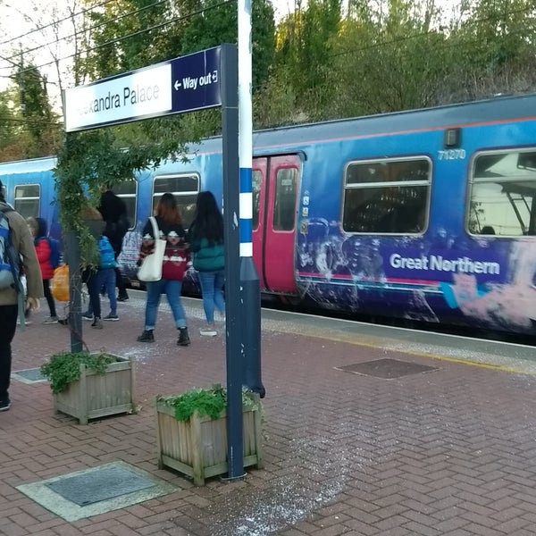 Alexandra Palace Railway Station (AAP) Wood Green, Greater London