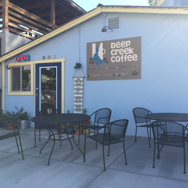 Photo taken at Deep Creek Coffee by John Q. on 9/1/2015