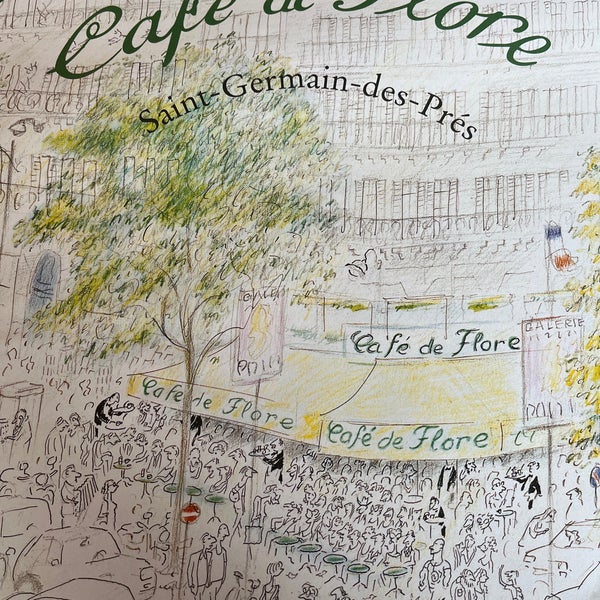 Foto diambil di Café de Flore oleh Elpidoforos P. pada 12/29/2022