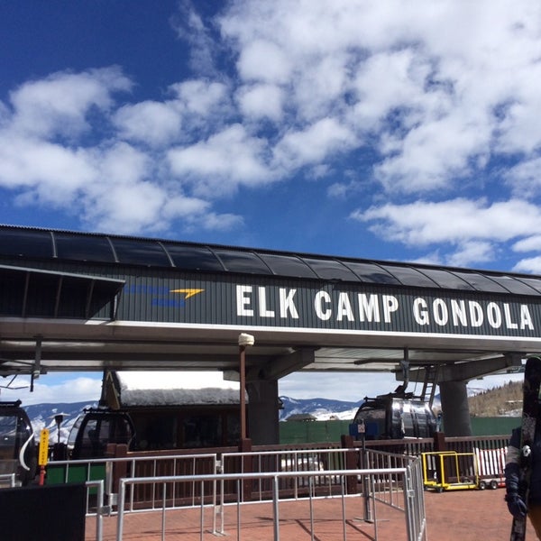 Photo taken at Elk Camp Gondola by Stevo on 2/25/2014