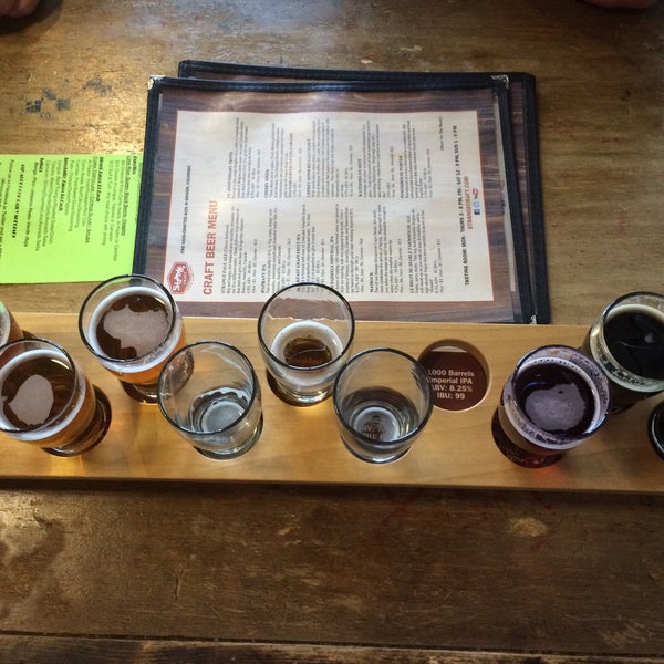Photo taken at Strange Craft Beer Company by Nicole F. on 8/2/2015