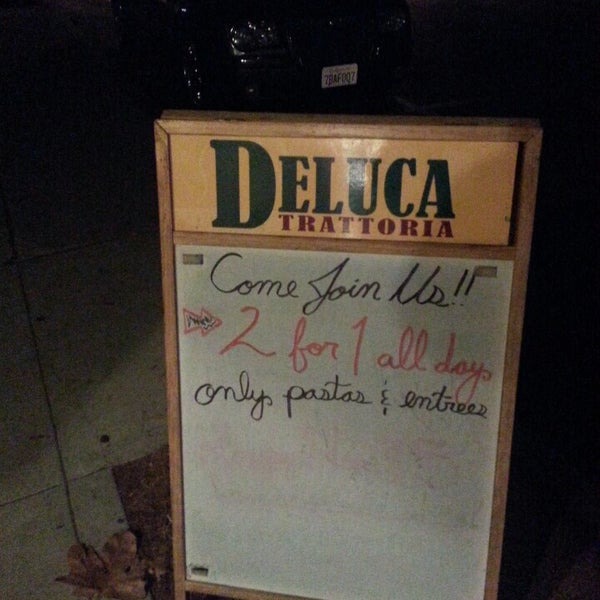 Photo taken at Deluca Trattoria by Shawn S. on 11/27/2013