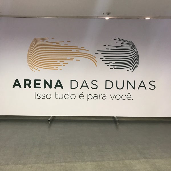 Foto scattata a Arena das Dunas da Joselo M. il 1/8/2019
