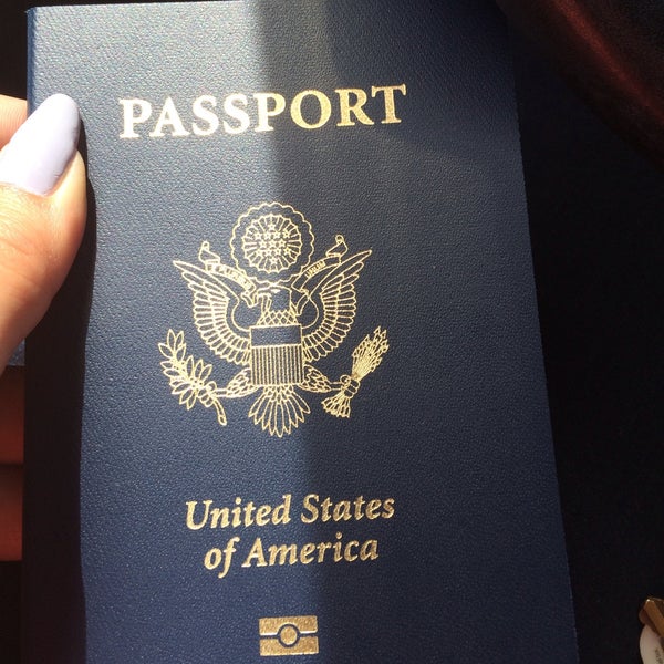 It s a passport. Miami Passport Agency Mr Thomson.