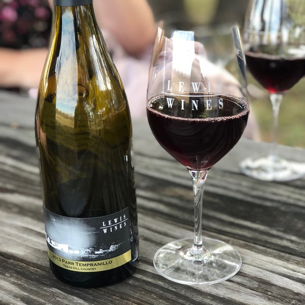 Lewis Wines Vineyard in Johnson City