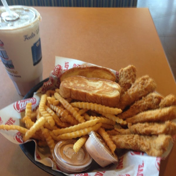 Photo taken at Raising Cane&#39;s Chicken Fingers by TJ on 1/20/2014