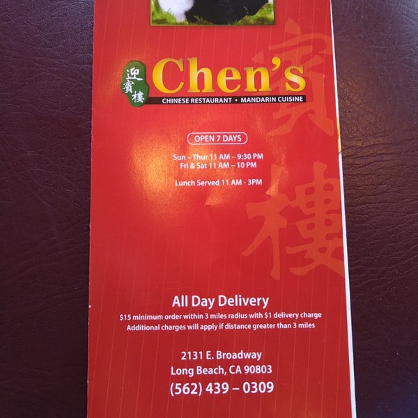 Foto diambil di Chen&#39;s Chinese Restaurant oleh Gne E. pada 8/19/2019