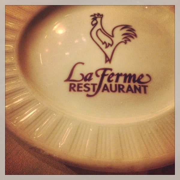 Photo taken at La Ferme Restaurant by Philip M. on 3/2/2013