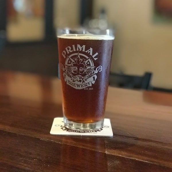 Photo taken at Primal Brewery by Mike M. on 8/19/2017