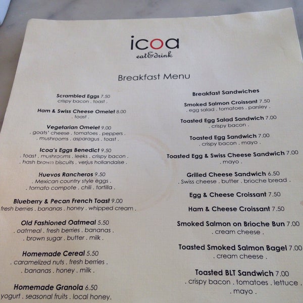 Icoa Fine Foods Grand Cayman, Cayman Islands