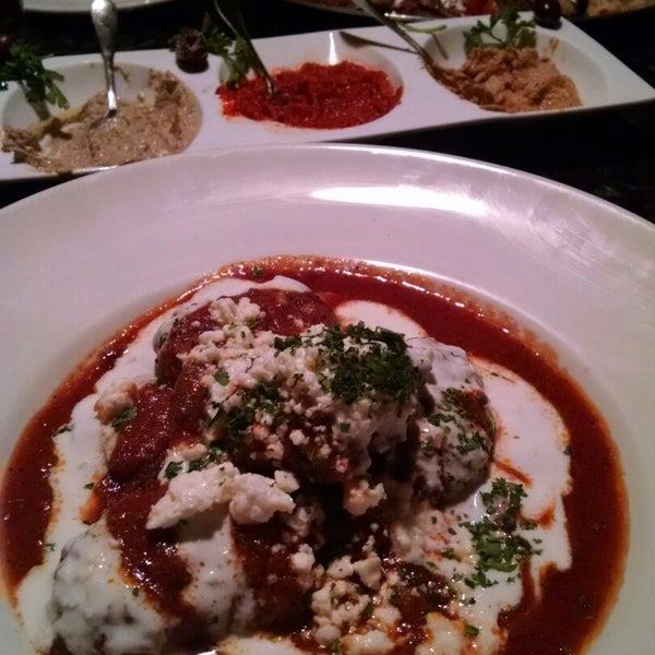 The Soslu Köfte and the Inkender are both amazing! Highly recommend either one. Start either off with some Baba Ganoush!