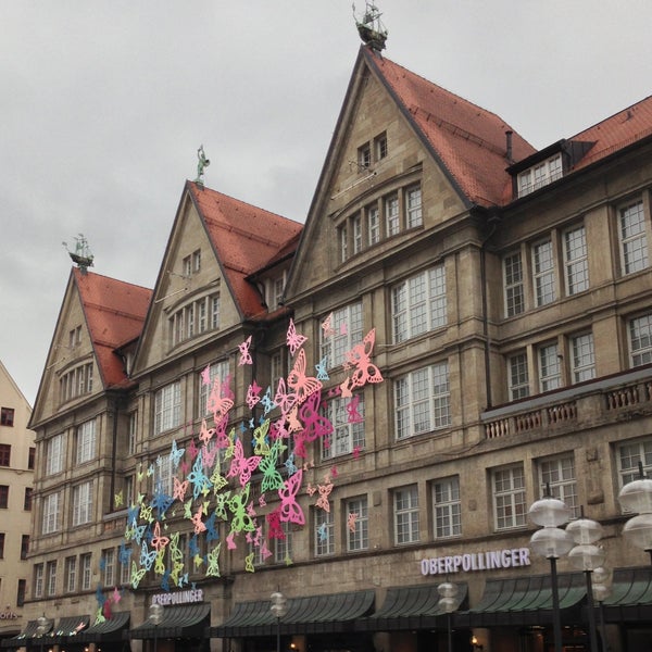 The premium label of "Karstadt" comparable to KaDeWe in Berlin - famous labels with own stores on ground floor - also famous fashion + household companies around the store - friendly service