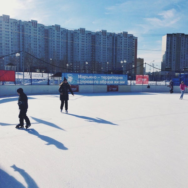 Каток москва парк имени артема боровика фото