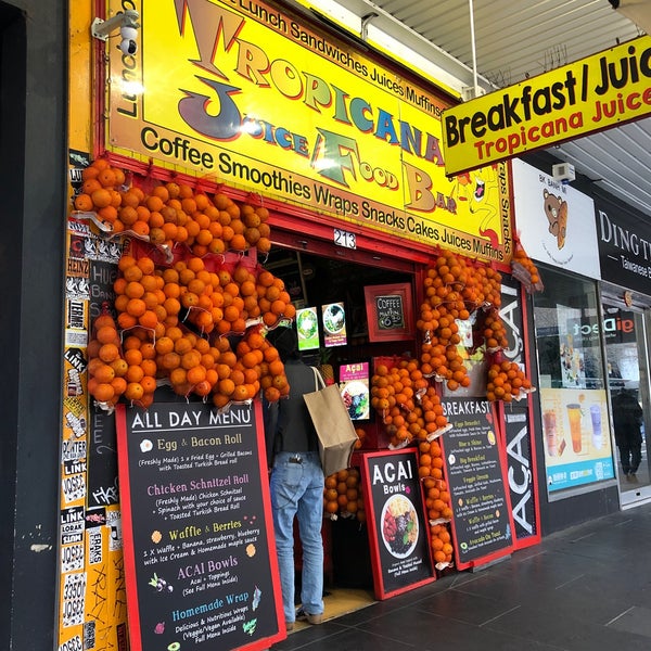 Tropicana Juice/Food Bar Melbourne CBD 34 tips from 673 visitors
