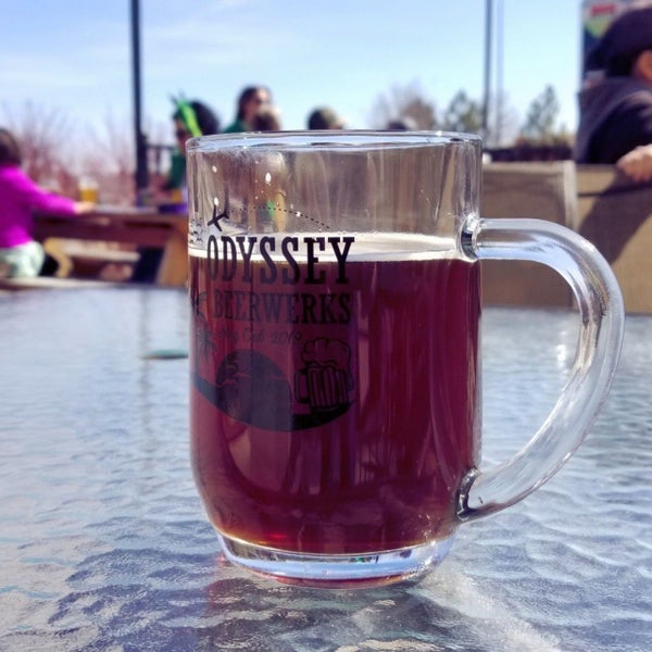 Снимок сделан в Odyssey Beerwerks Brewery and Tap Room пользователем Evan C. 3/17/2019