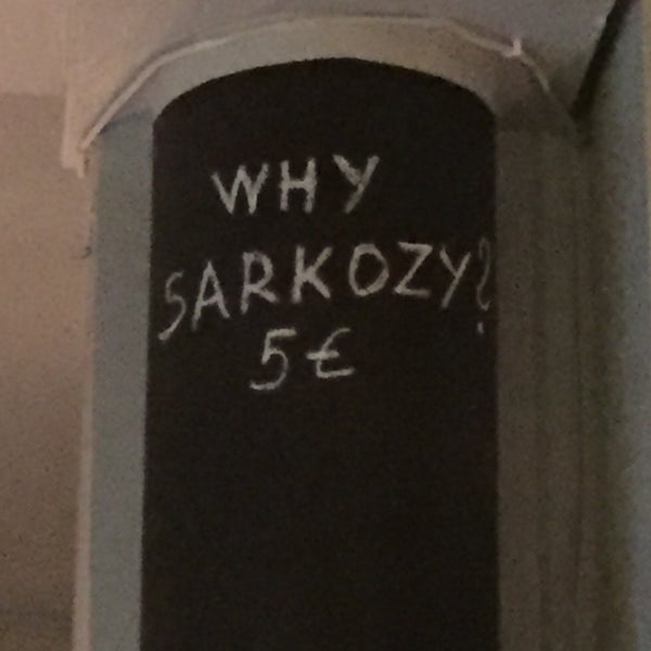 Why??? Why sarkozy???
