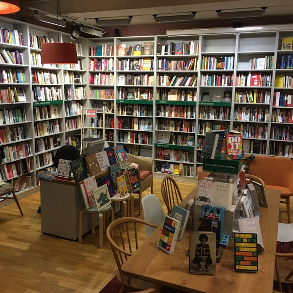 Photo taken at London Review Bookshop by David John S. on 3/8/2016