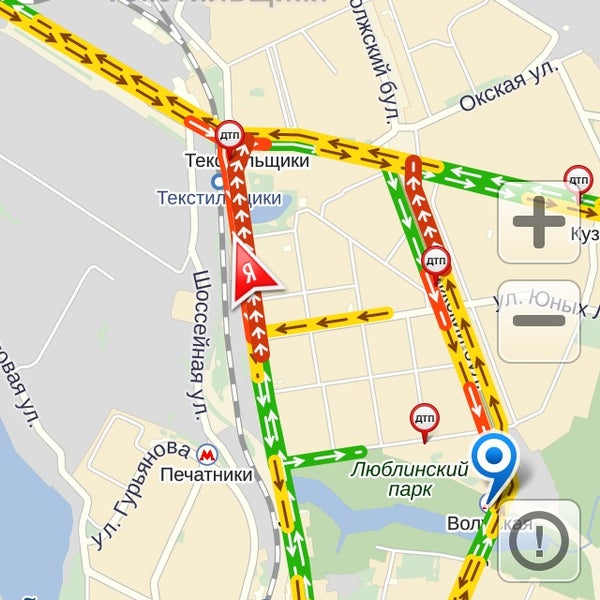 Дублер люблинской улицы схема