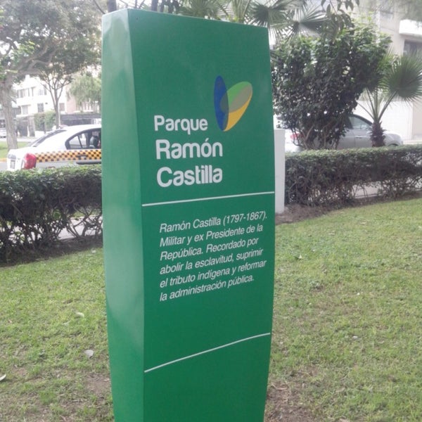 Photo taken at Parque Ramon Castilla by Arabela R. on 7/17/2014