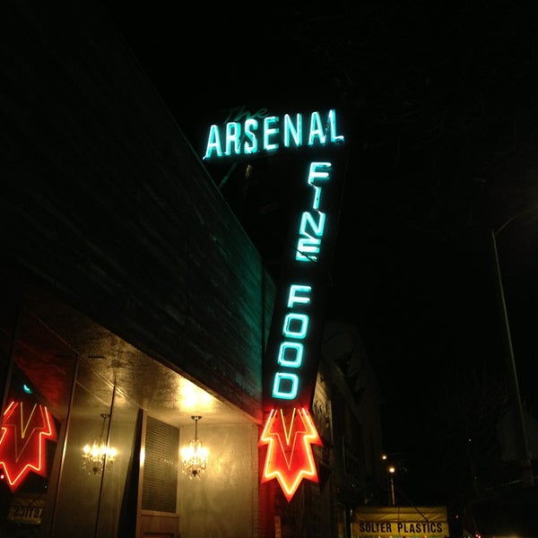 Photo taken at The Arsenal Bar by Anthony D. on 3/5/2013