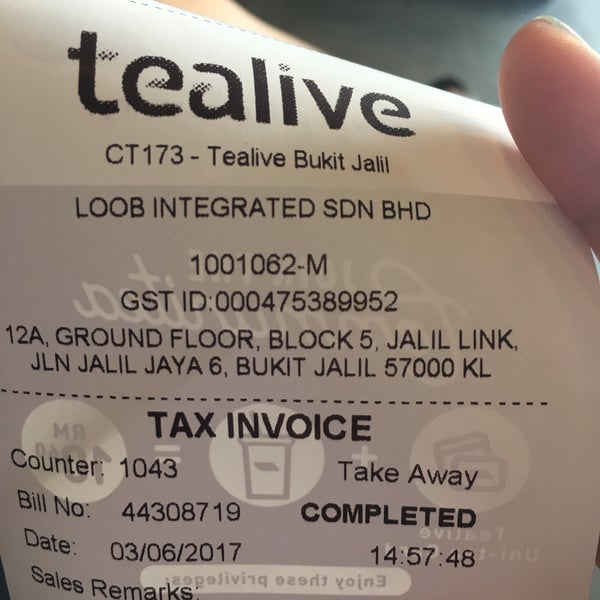 Photos At Tealive 34 Tips