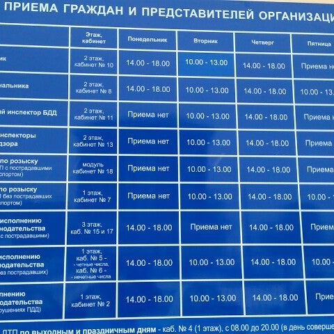 Гибдд глушко график работы Photos at Отдел ГИБДД Фрунзенского Района - Police Station in Округ Волковское
