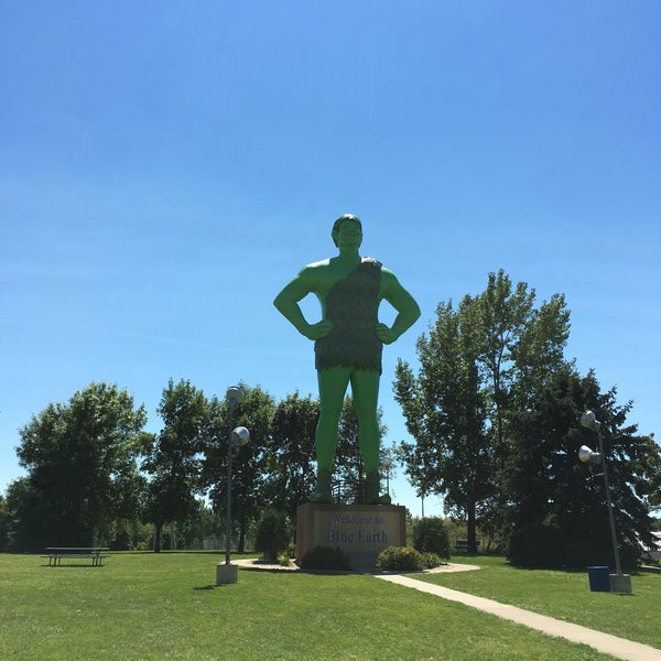 Photo taken at Jolly Green Giant Statue by Michael M. on 7/18/2016
