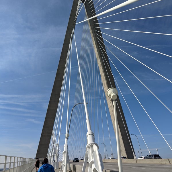 Photo taken at Arthur Ravenel Jr. Bridge by Danielle F. on 11/25/2023