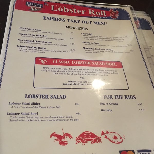 Снимок сделан в The Lobster Roll Restaurant пользователем Charles J. 10/5/2018