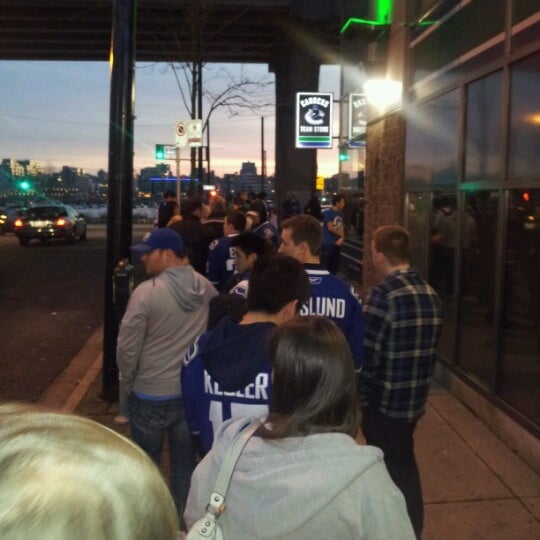 Photo taken at Canucks Team Store by Chris G. on 1/20/2013