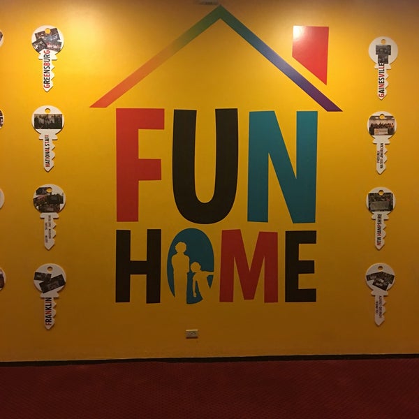 Fun Home was beautiful and deeply touching. Very intimate theater space!