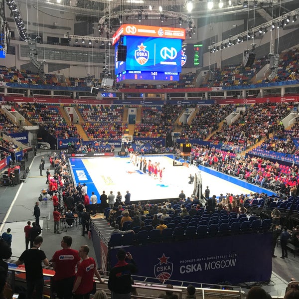 Photo taken at Megasport Arena by Spakeeva on 1/23/2020