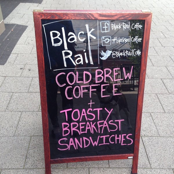 Foto diambil di Black Rail Coffee oleh Jacklyn B. pada 5/19/2014