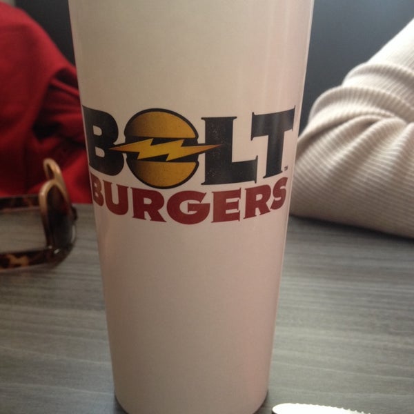 Photo taken at Bolt Burgers by Haley D. on 3/4/2014