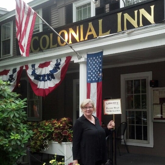 Photo taken at Colonial Inn by Sandy C. on 8/2/2014