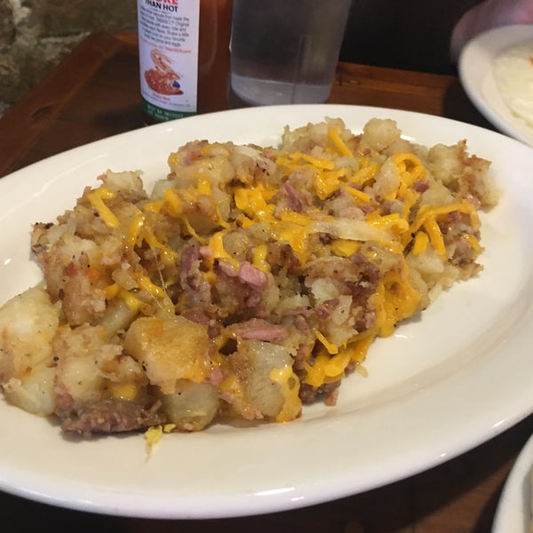 Try the Cajun hash browns !!