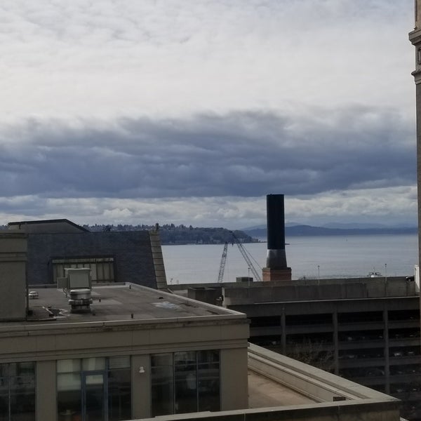Photo taken at Courtyard by Marriott Seattle Downtown/Pioneer Square by Amy A. on 3/28/2018