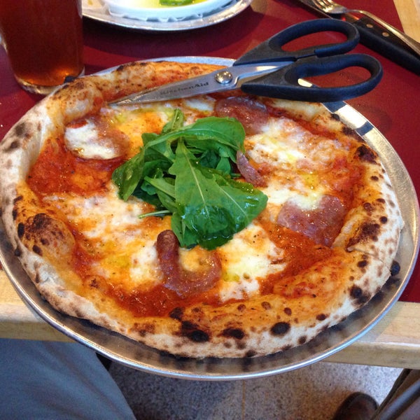 Photo taken at Pompieri Pizza by Jason G. on 7/24/2015
