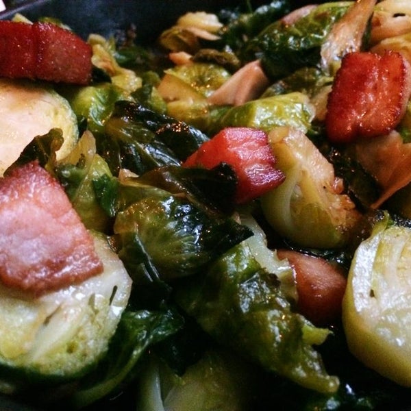 The Roasted Brussels Sprouts with Pancetta are amazing.