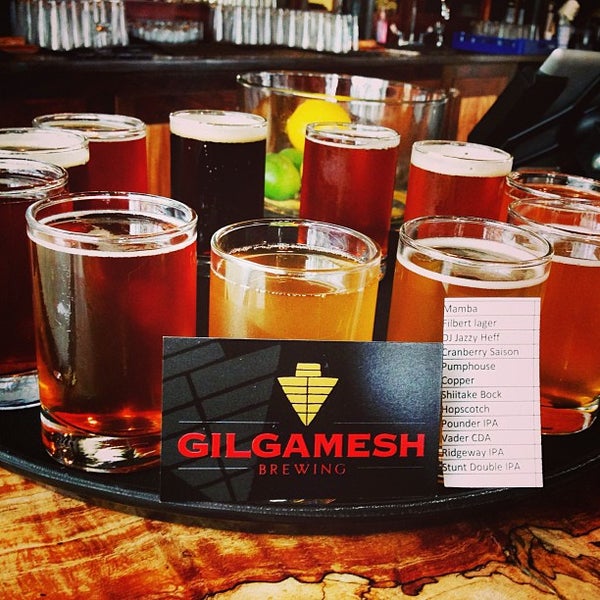 Photo taken at Gilgamesh Brewing - The Campus by Jeremy K. on 3/15/2013