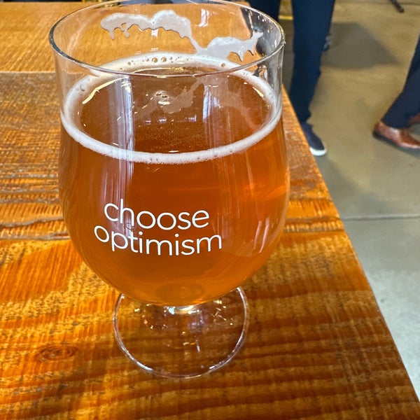 Photo taken at Optimism Brewing Company by Conor M. on 3/17/2023