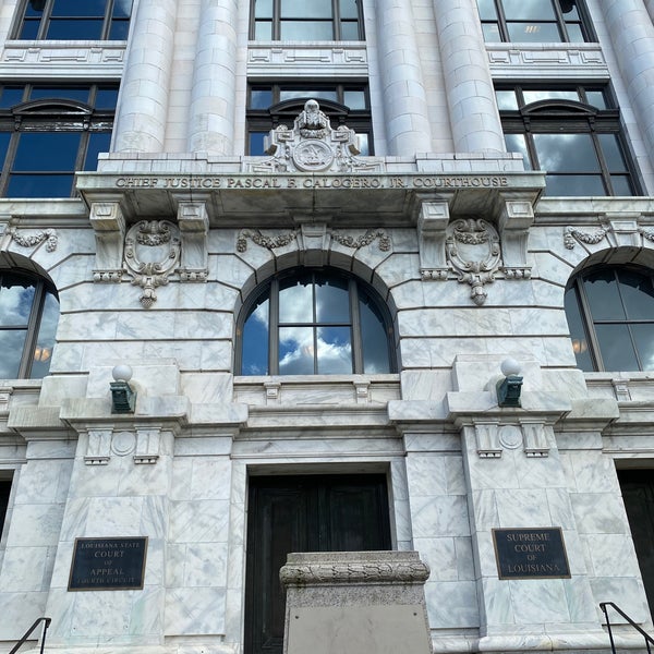 Louisiana Fourth Circuit Court of Appeal Courthouse in New Orleans Louisiana Fourth Circuit Court of Appeal Courthouse in New Orleans