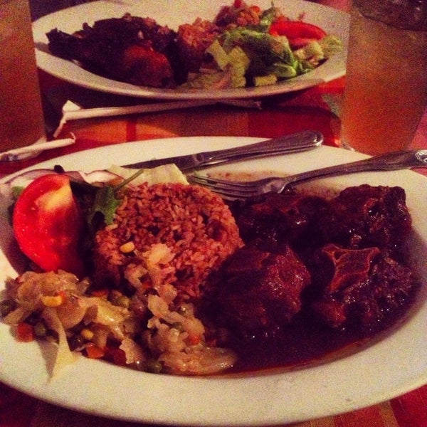 Oxtails were delicious. Ideal seating area is outside its a little cramped upstairs.