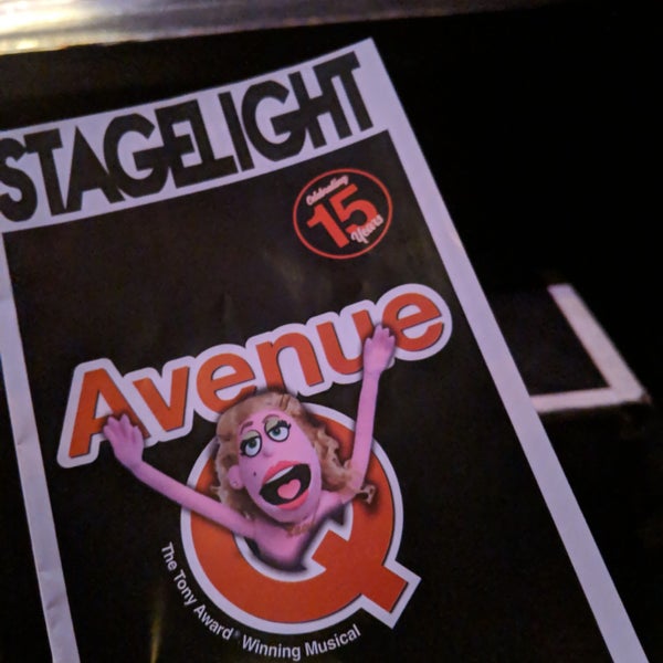 Photo taken at Avenue Q by Melissa on 3/8/2019