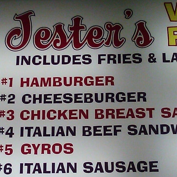 Photo taken at Jester&#39;s Fast Food by Elvira G. on 4/6/2013
